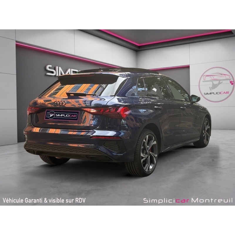 AUDI A3 SPORTBACK 45 TFSIe 245 S tronic 6 Competition/GARANTIE 24 MOIS/TOIT OUVRANT/CARPLAY