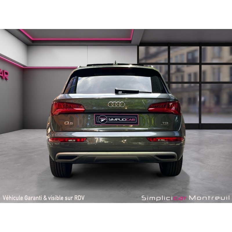 AUDI Q5 2.0 TDI 163 S tronic 7 Quattro S line, toit ouvrant, apple CarPlay, PACK S-line, ENTRETIEN FULL AUDI