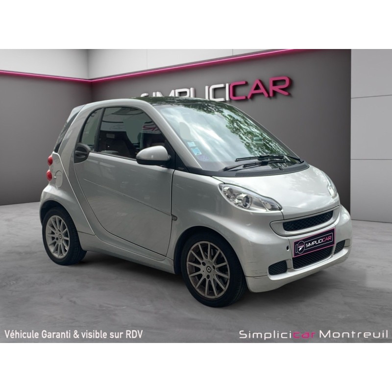 SMART FORTWO COUPE Smart  1.0 84ch Passion TOIT PANORAMIQUE CUIR GARANTIE 12 MOIS
