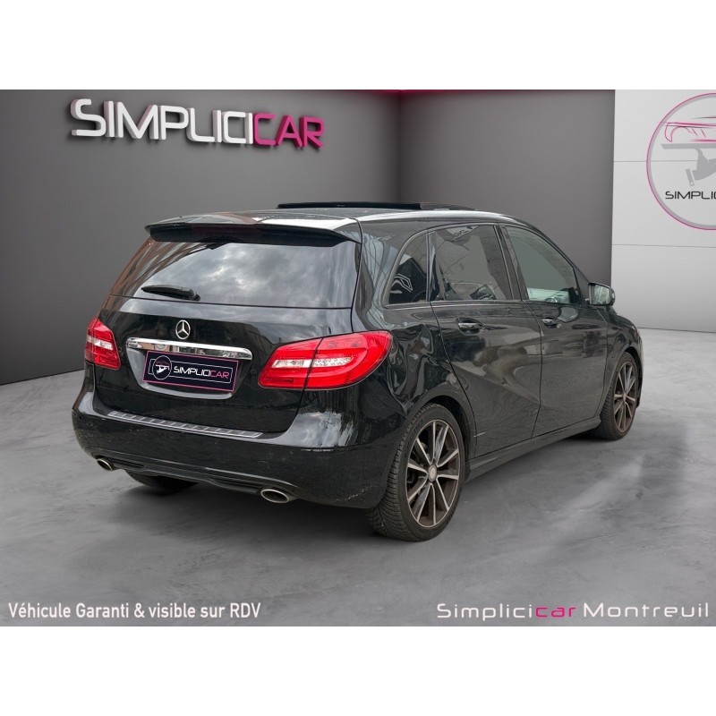 MERCEDES CLASSE B 180 CDI Fascination 7-G DCT A Toit Ouvrant Camera Garantie 12 mois