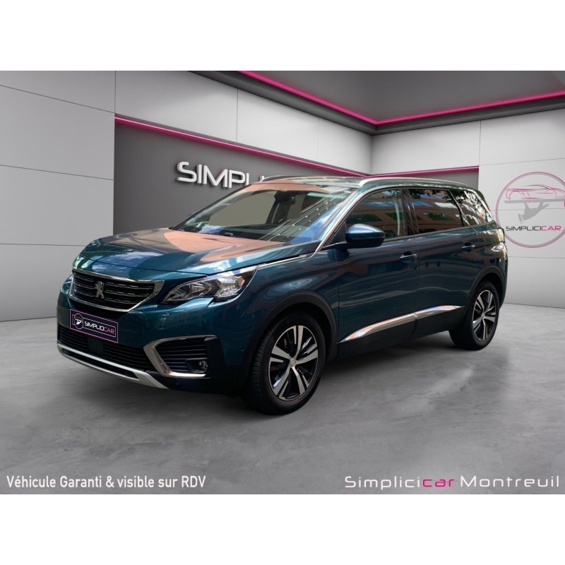 PEUGEOT 5008 PureTech 130ch SS BVM6 Allure 7 PLACES COURROIE CHANGEE CAMERA CAR PLAY ENTRETIENS PEUGEOT GARANTIE 12 MOIS