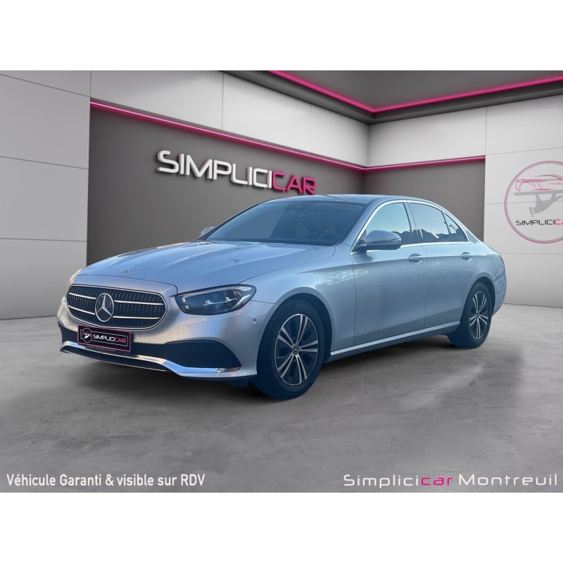 MERCEDES CLASSE E 220 d 9G-Tronic Avantgarde Line Sort de révision Mercedes Garantie 12 mois