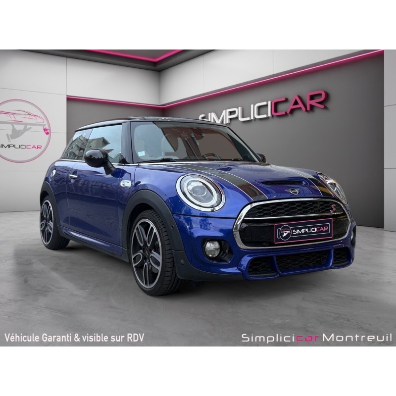 MINI HATCH 3 PORTES F56 LCI Cooper S 192 ch BVA7 Finition John Cooper Works/garantie 12 mois/toit ouvrant/carplay/harman kardon