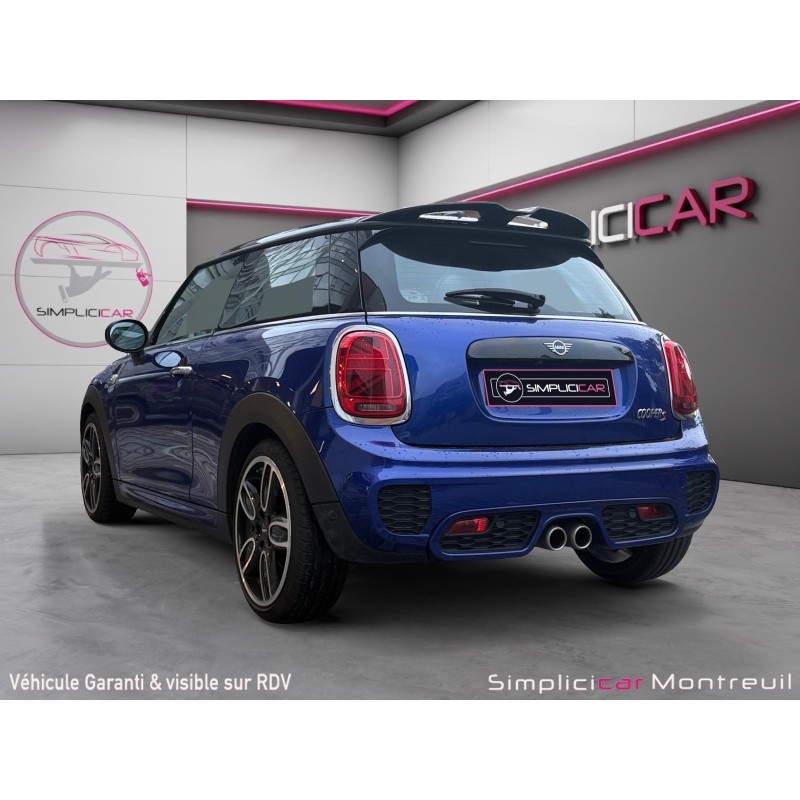 MINI HATCH 3 PORTES F56 LCI Cooper S 192 ch BVA7 Finition John Cooper Works/garantie 12 mois/toit ouvrant/carplay/harman kardon