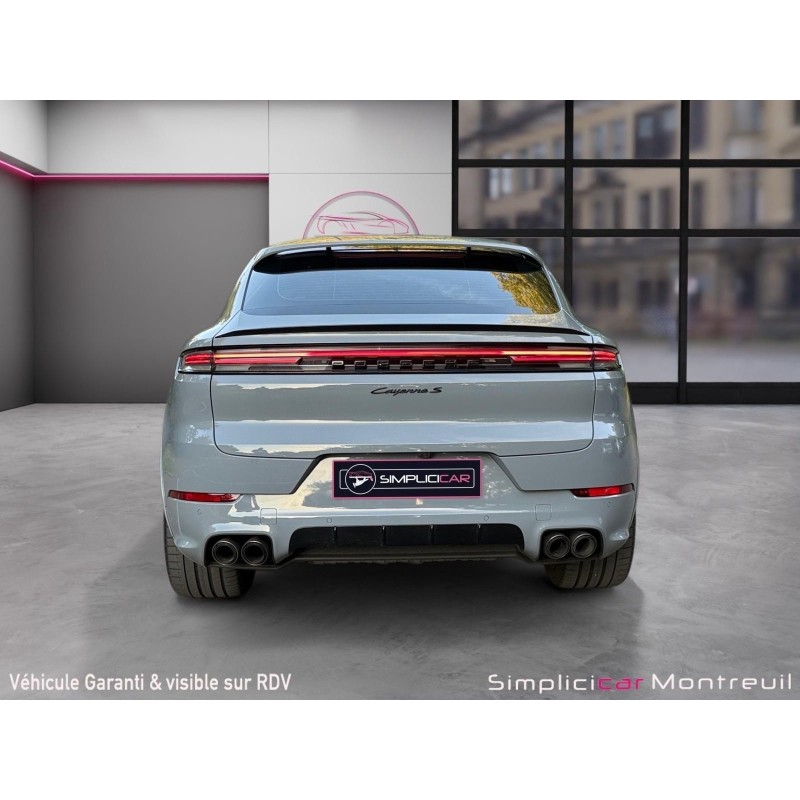 PORSCHE CAYENNE COUPE E-Hybrid 3.0 V6 519 ch Tiptronic BVA Black Edition // TVA // LOA