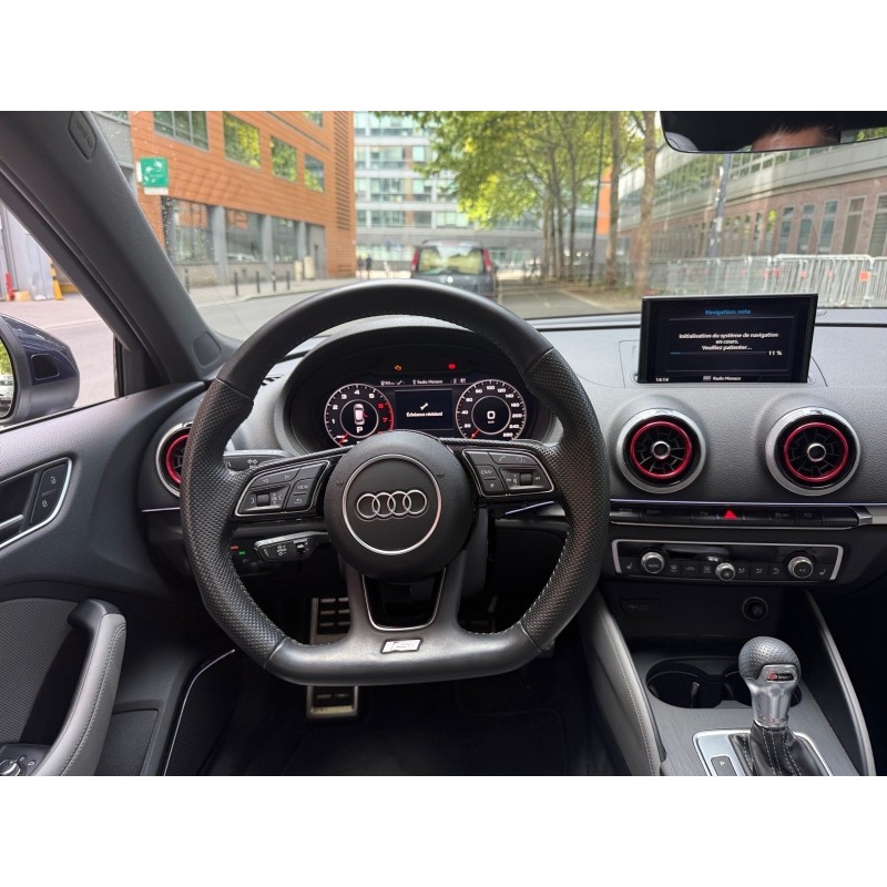 AUDI A3 SPORTBACK 2.0 TFSI 190 S tronic 7 S Line FULL OPTIONS/GARANTIE 12 MOIS/TOIT OUVRANTVIRTUAL COKPIT/INTERIEUR CUIR/BANG...