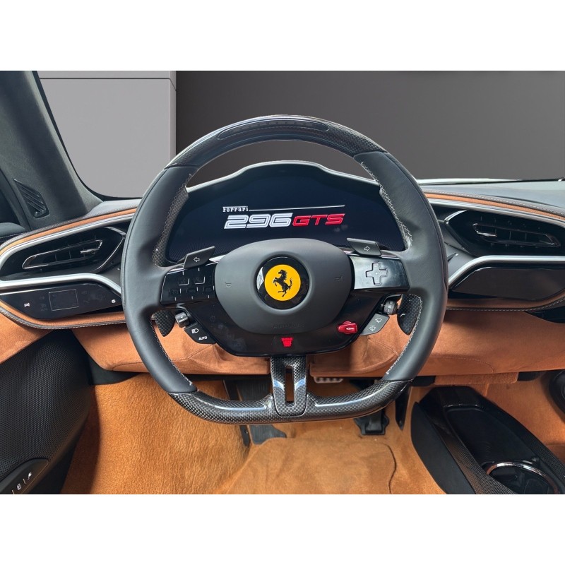 FERRARI 296 GTS 3.0 Turbo V6 Hybride 830 ch // ORIGINE POZZI // TVA // LOA