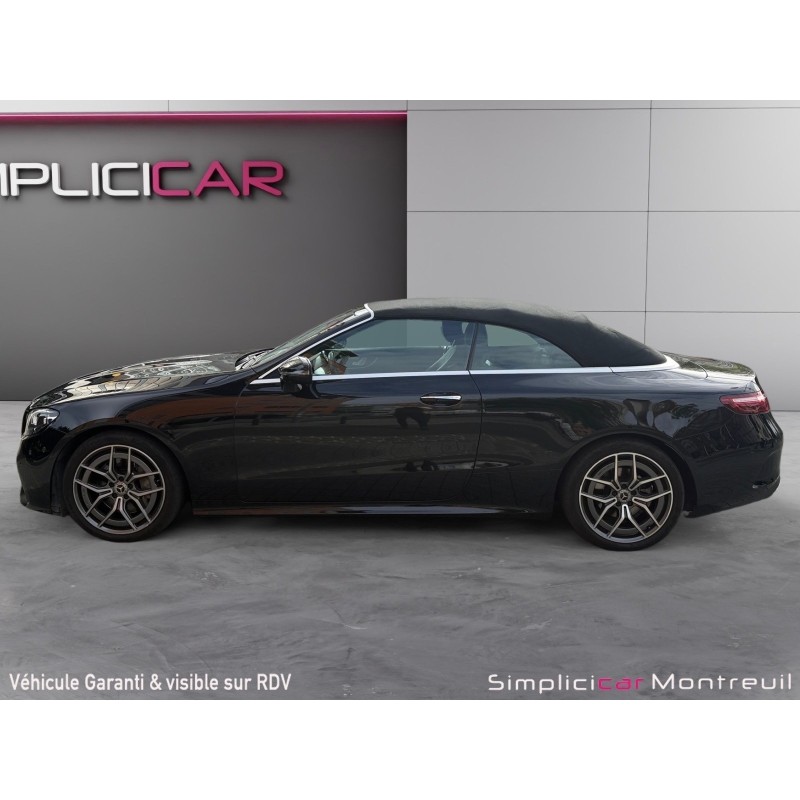 MERCEDES CLASSE E CABRIOLET 220 d 9G-Tronic AMG Line/garantie, entretien constructeur/burmester/360°