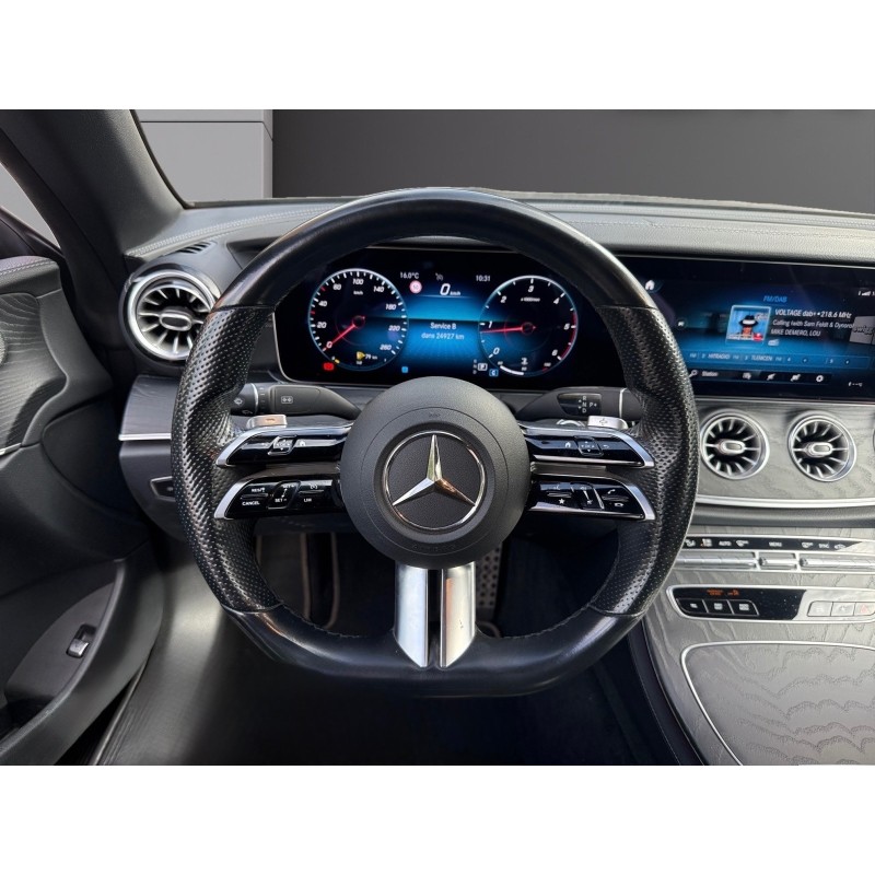 MERCEDES CLASSE E CABRIOLET 220 d 9G-Tronic AMG Line/garantie, entretien constructeur/burmester/360°