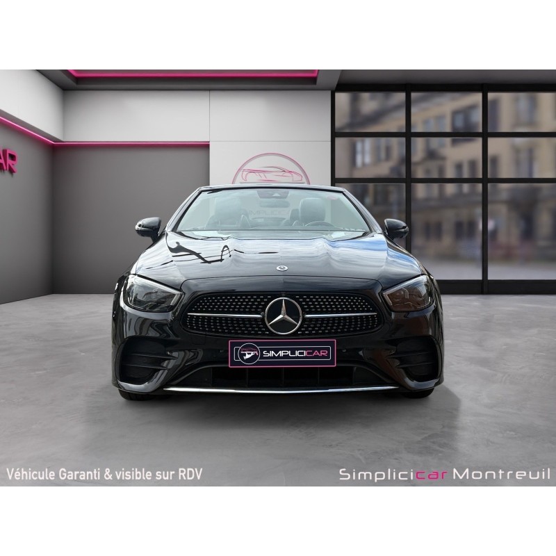 MERCEDES CLASSE E CABRIOLET 220 d 9G-Tronic AMG Line/garantie, entretien constructeur/burmester/360°