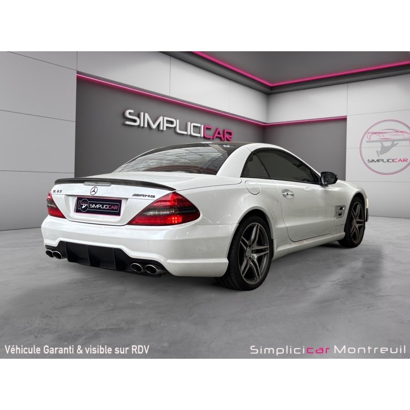MERCEDES CLASSE SL ROADSTER 63 AMG Française, Full, Historique Mercedes