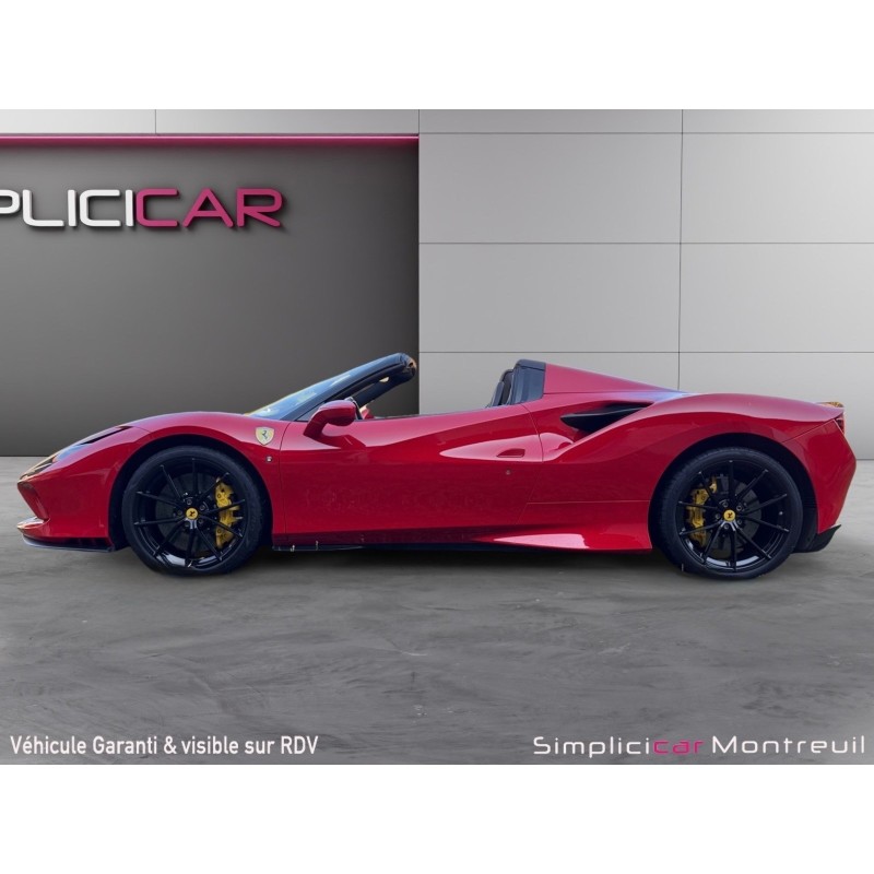 FERRARI F8 SPIDER 3.9  V8 BiTurbo 720ch FERRARI APPROUVED 2 ANS PPF COMPLET