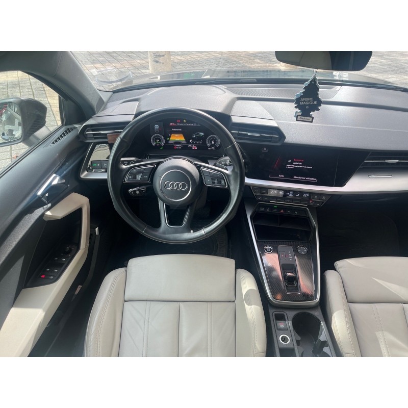 AUDI A3 SPORTBACK 40 TFSIe 204 S tronic 6 Design Luxe, APPLE CARPLAY, SIEGES CHAUFFANTS, ELECTRIQUE,