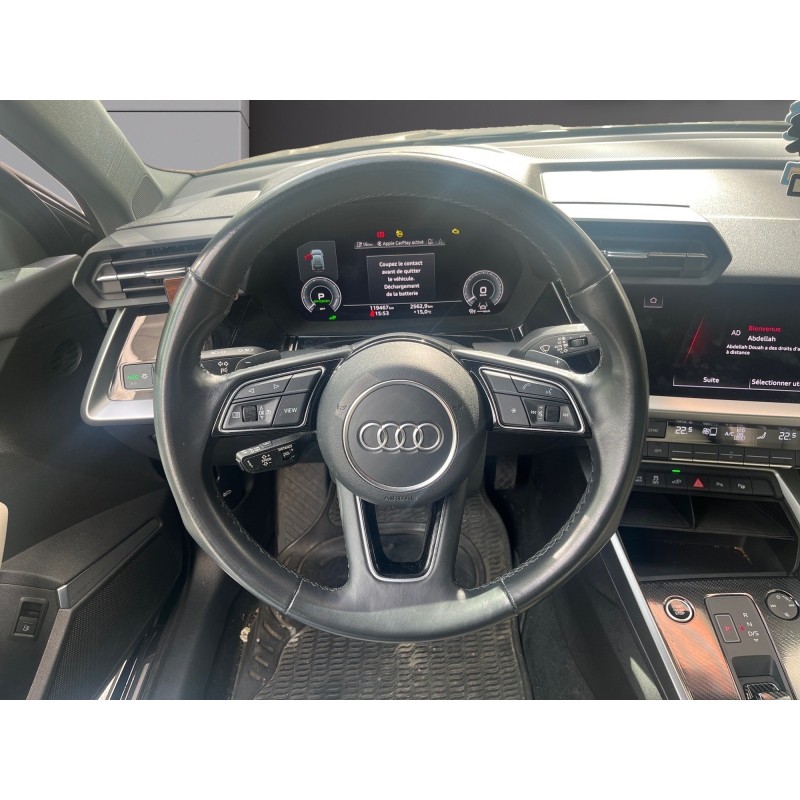 AUDI A3 SPORTBACK 40 TFSIe 204 S tronic 6 Design Luxe, APPLE CARPLAY, SIEGES CHAUFFANTS, ELECTRIQUE,