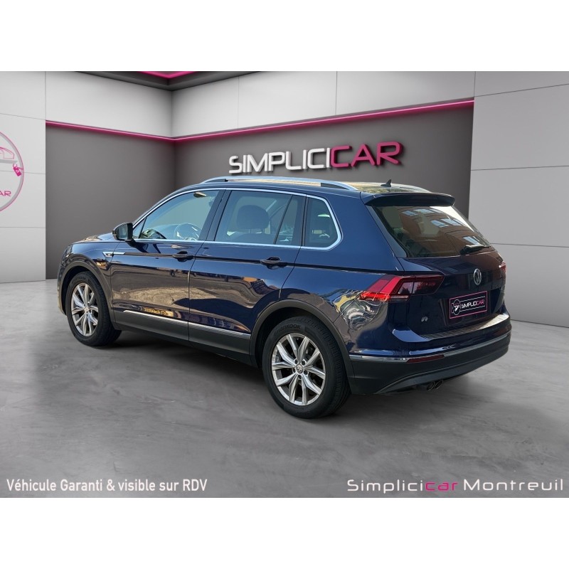 VOLKSWAGEN TIGUAN 2.0 TDI 150 BlueMotion Technology DSG7 R Line/garantie 12 mois/toitouvrant/cockpit