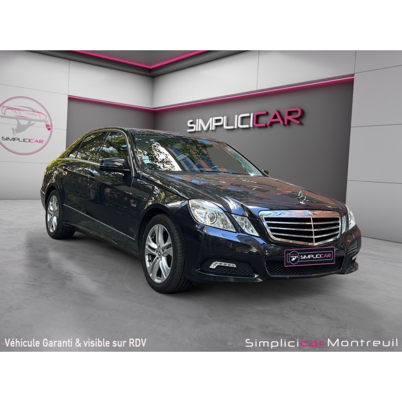 MERCEDES CLASSE E 350 CDI BlueEfficiency Avantgarde Executive A ENTRETIEN COMPLET