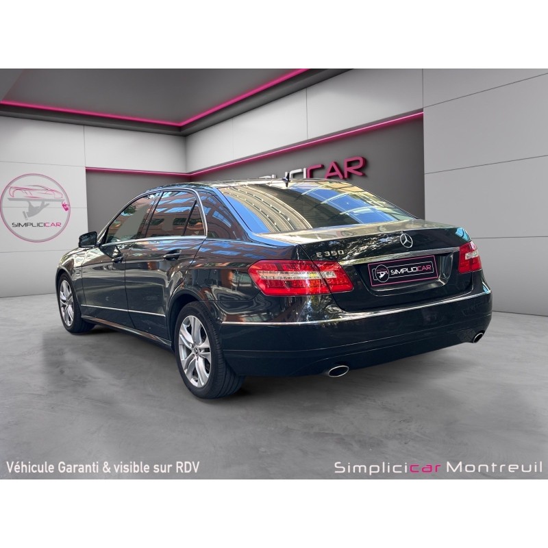 MERCEDES CLASSE E 350 CDI BlueEfficiency Avantgarde Executive A ENTRETIEN COMPLET