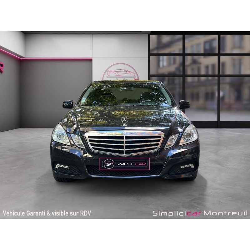 MERCEDES CLASSE E 350 CDI BlueEfficiency Avantgarde Executive A ENTRETIEN COMPLET