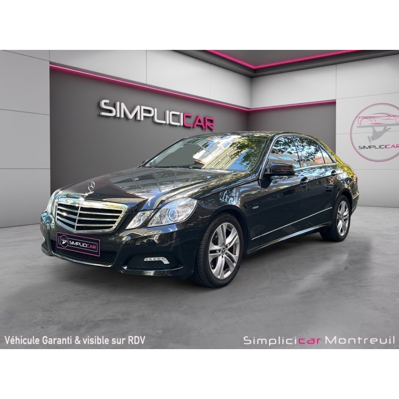 MERCEDES CLASSE E 350 CDI BlueEfficiency Avantgarde Executive A ENTRETIEN COMPLET
