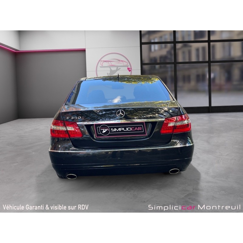 MERCEDES CLASSE E 350 CDI BlueEfficiency Avantgarde Executive A ENTRETIEN COMPLET
