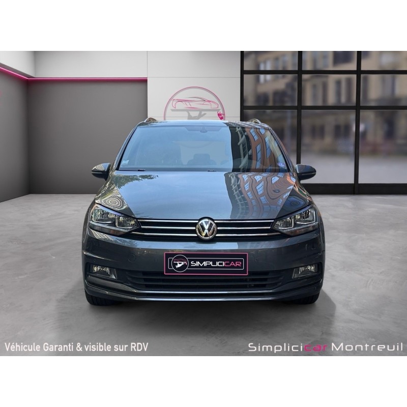 VOLKSWAGEN TOURAN 1.4 TSI 150 BMT DSG7 7pl Confortline/garantie 12 mois/7places/carplay/caméra