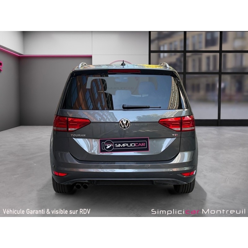 VOLKSWAGEN TOURAN 1.4 TSI 150 BMT DSG7 7pl Confortline/garantie 12 mois/7places/carplay/caméra