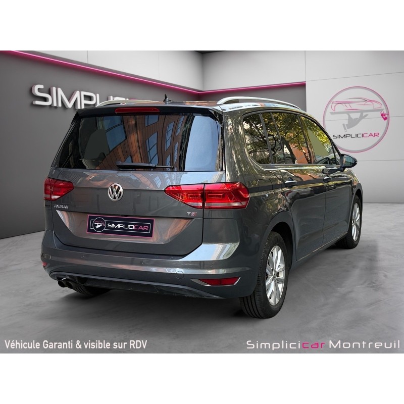VOLKSWAGEN TOURAN 1.4 TSI 150 BMT DSG7 7pl Confortline/garantie 12 mois/7places/carplay/caméra