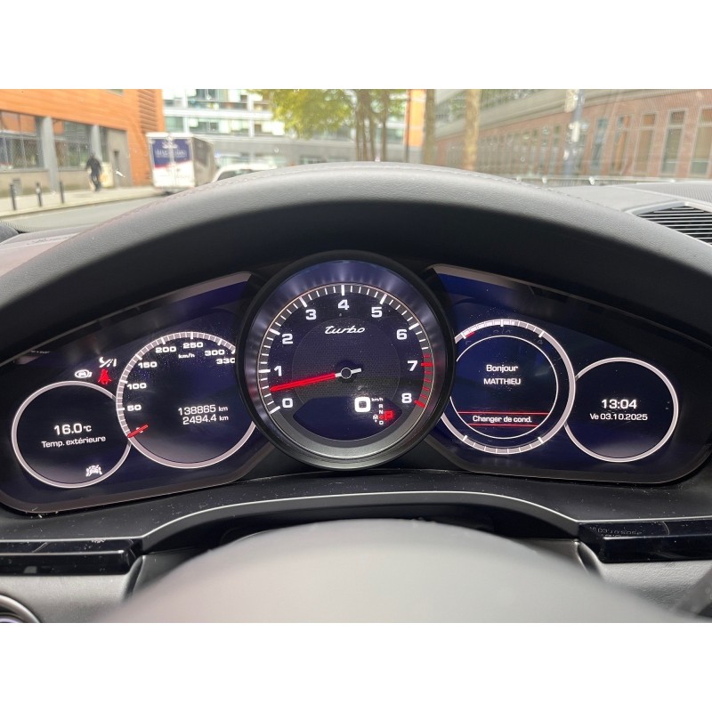 PORSCHE CAYENNE 4.0 V8 550 ch Tiptronic BVA Turbo, ENTRETIEN COMPLET PORSCHE