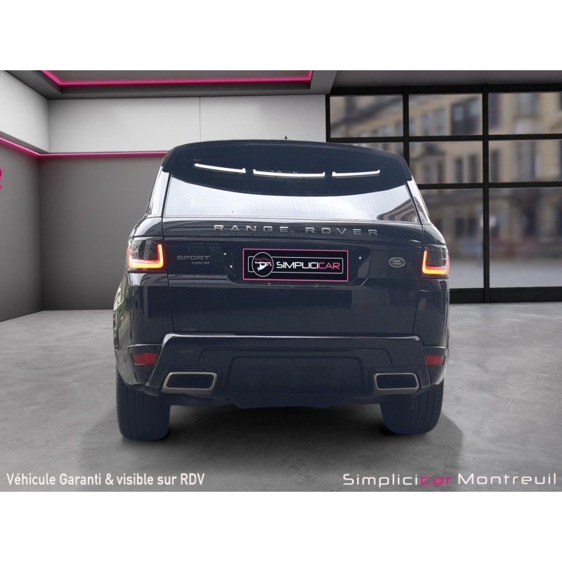 LAND ROVER RANGE ROVER SPORT P400e PHEV 2.0L 404ch HSE suivi