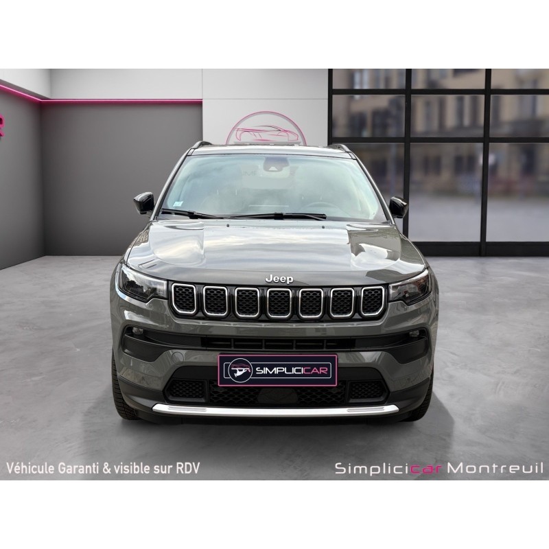 JEEP COMPASS 1.3 PHEV T4 190 ch 4xe eAWD Limited/garantie 12 mois/carplay/caméra