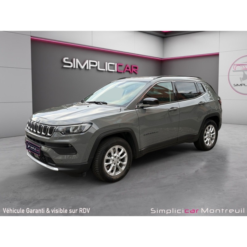 JEEP COMPASS 1.3 PHEV T4 190 ch 4xe eAWD Limited/garantie 12 mois/carplay/caméra