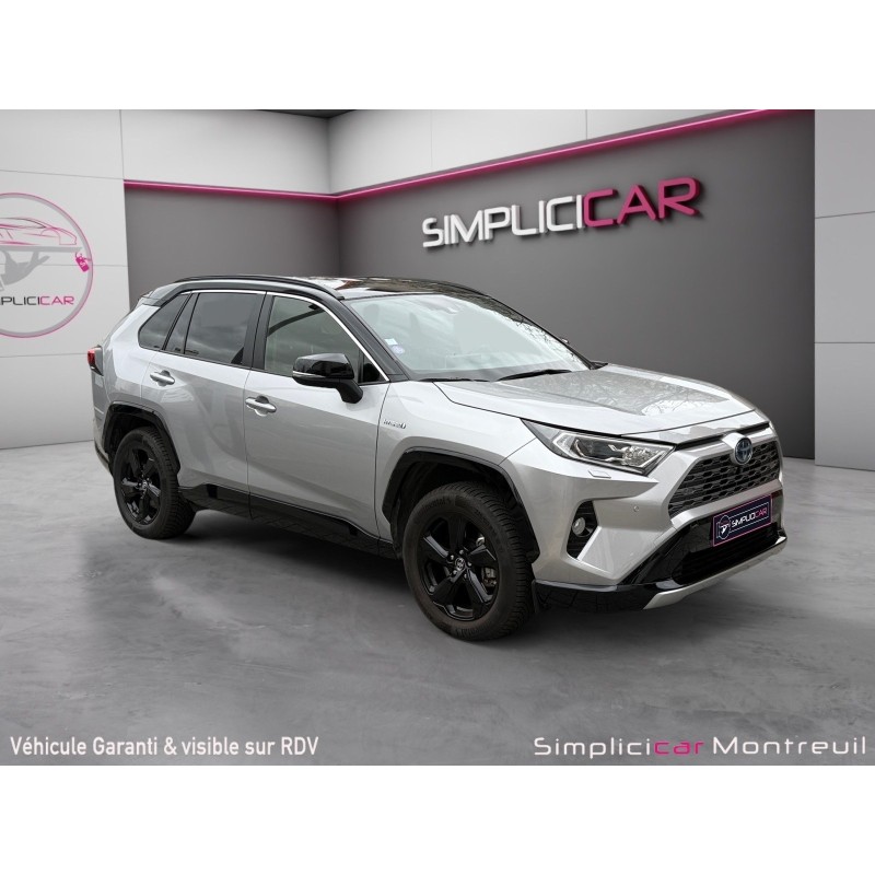 TOYOTA RAV4 HYBRIDE MY20 218 ch 2WD Collection/entretien et suivi constructeur/historique complet/caméra 360/sièges...