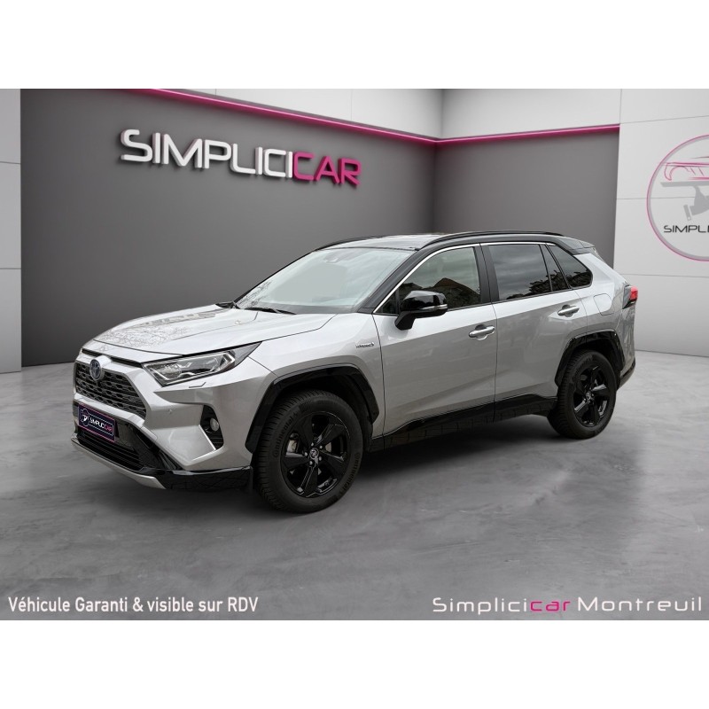 TOYOTA RAV4 HYBRIDE MY20 218 ch 2WD Collection/entretien et suivi constructeur/historique complet/caméra 360/sièges...