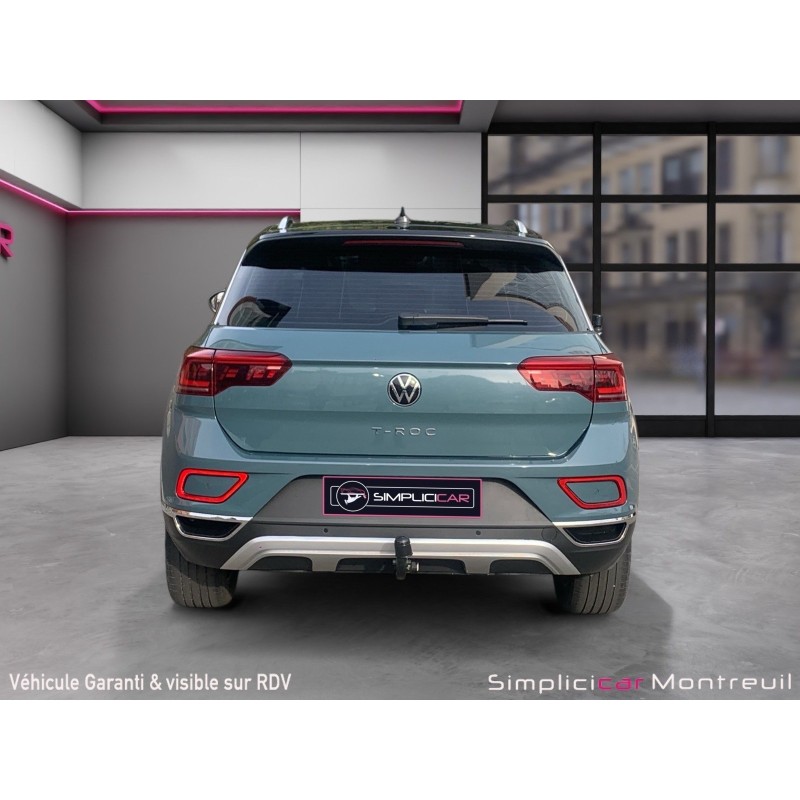 VOLKSWAGEN T-ROC 2.0 TDI 150 Start/Stop DSG7 Style  CAMERA APPLE CARPLAY MATRIX LED  GARANTIE 12 MOIS