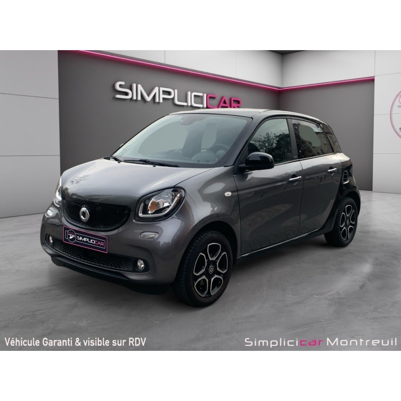 SMART FORFOUR 0.9 90 ch SS BA6 Prime CAMERA CUIR TOIT PANORAMIQUE SIEGE CHAUFFANT GARANTIE 12 MOIS