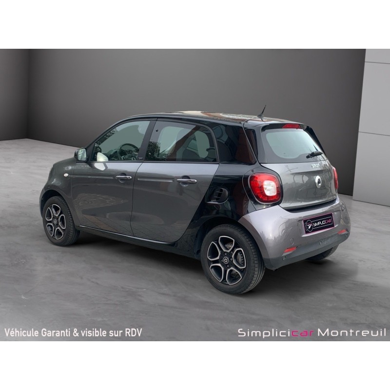 SMART FORFOUR 0.9 90 ch SS BA6 Prime CAMERA CUIR TOIT PANORAMIQUE SIEGE CHAUFFANT GARANTIE 12 MOIS
