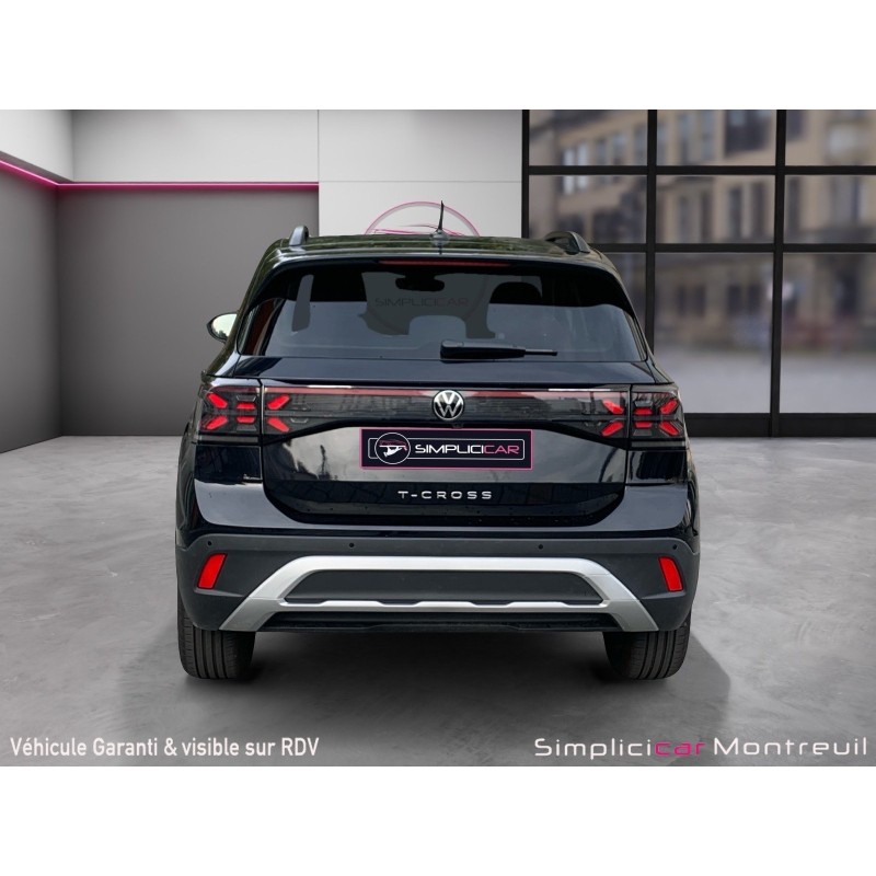 VOLKSWAGEN T-CROSS NOUVEAU 1.5 TSI 150 Start/Stop DSG7 Style CAMERA CARPLAY GARANTIE 12 MOIS