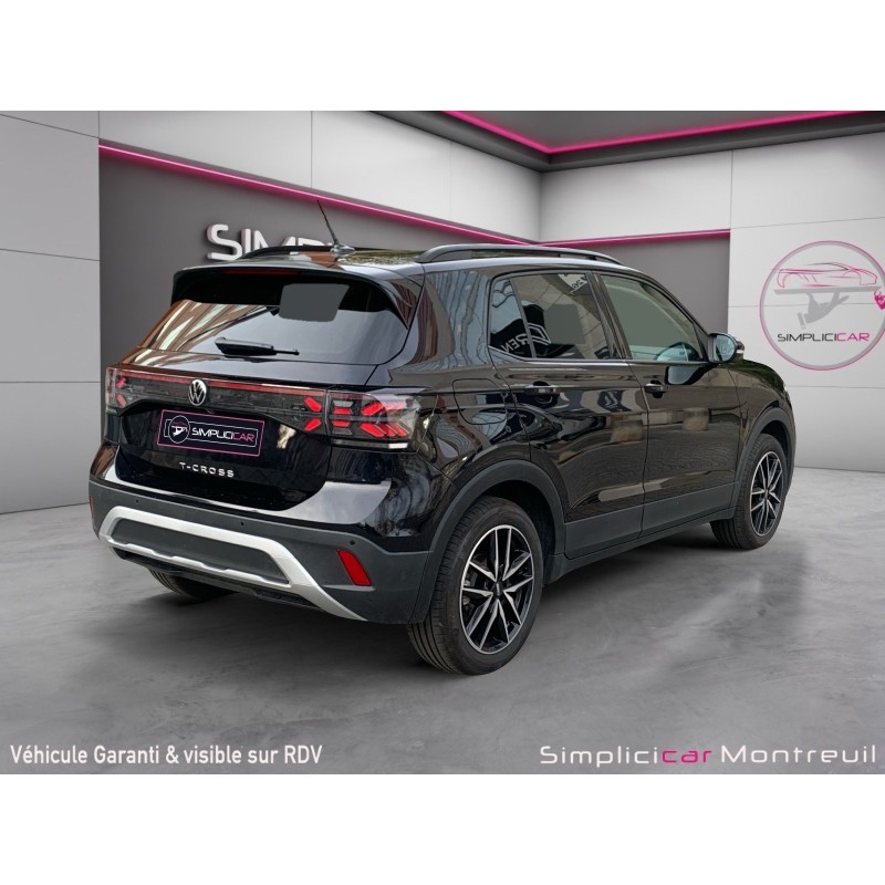VOLKSWAGEN T-CROSS NOUVEAU 1.5 TSI 150 Start/Stop DSG7 Style CAMERA CARPLAY GARANTIE 12 MOIS