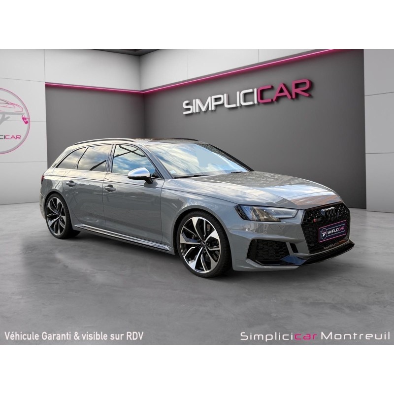 AUDI RS4 AVANT V6 2.9 TFSI 450 ch Tiptronic 8 PACK BLACK