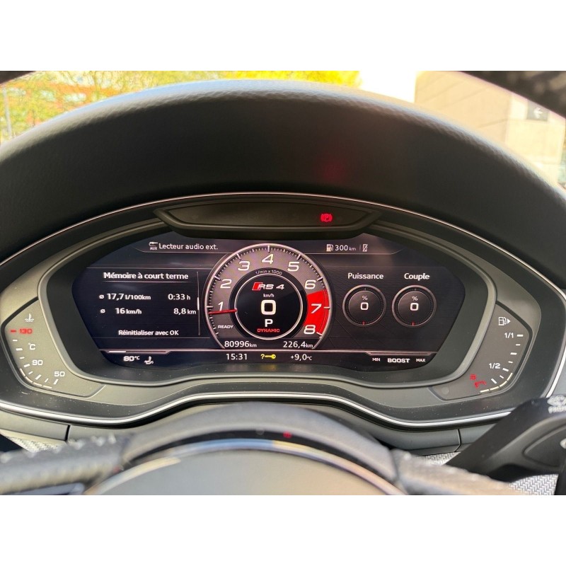 AUDI RS4 AVANT V6 2.9 TFSI 450 ch Tiptronic 8 PACK BLACK