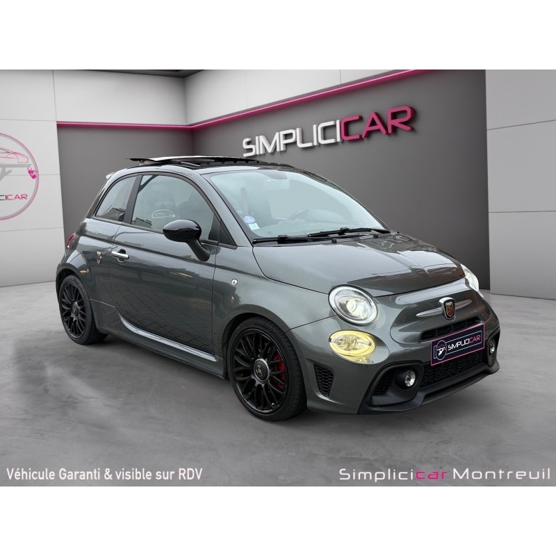 ABARTH 595 MY16 1.4 Turbo 16V T-Jet 165 ch BVA5 Turismo/garantie 12 mois/suivi, historique complet/carplay