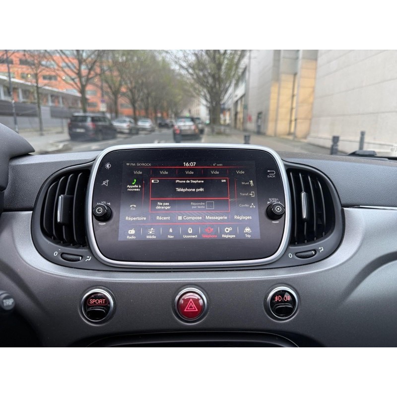 ABARTH 595 MY16 1.4 Turbo 16V T-Jet 165 ch BVA5 Turismo/garantie 12 mois/suivi, historique complet/carplay