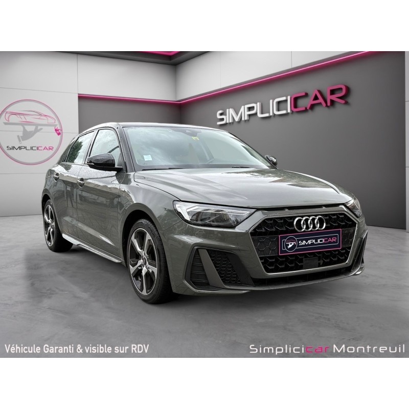 AUDI A1 SPORTBACK 25 TFSI 95 ch S Line/garantie 12 mois/historique, suivi complet/carplay