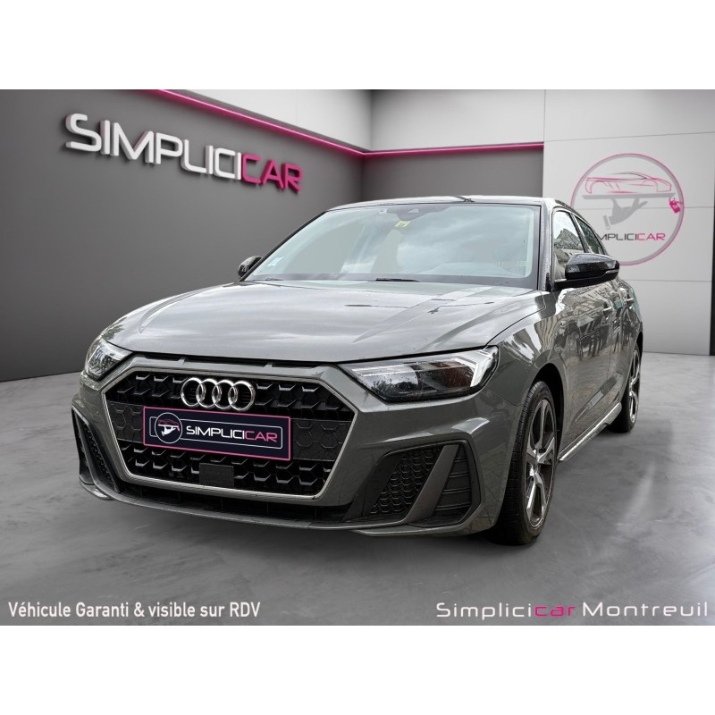 AUDI A1 SPORTBACK 25 TFSI 95 ch S Line/garantie 12 mois/historique, suivi complet/carplay