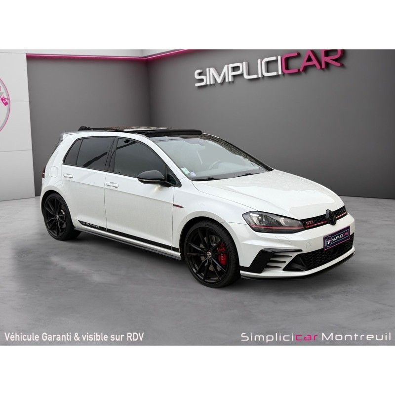 VOLKSWAGEN GOLF 2.0 TSI 265 GTI Clubsport/garantie 12 mois/historique, suivi complet/échappement sport