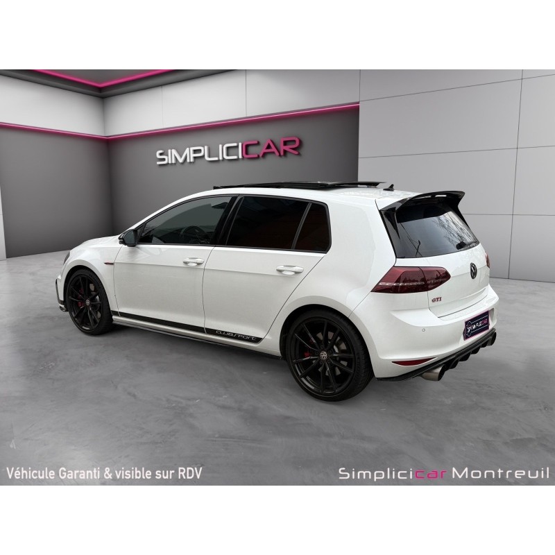 VOLKSWAGEN GOLF 2.0 TSI 265 GTI Clubsport/garantie 12 mois/historique, suivi complet/échappement sport