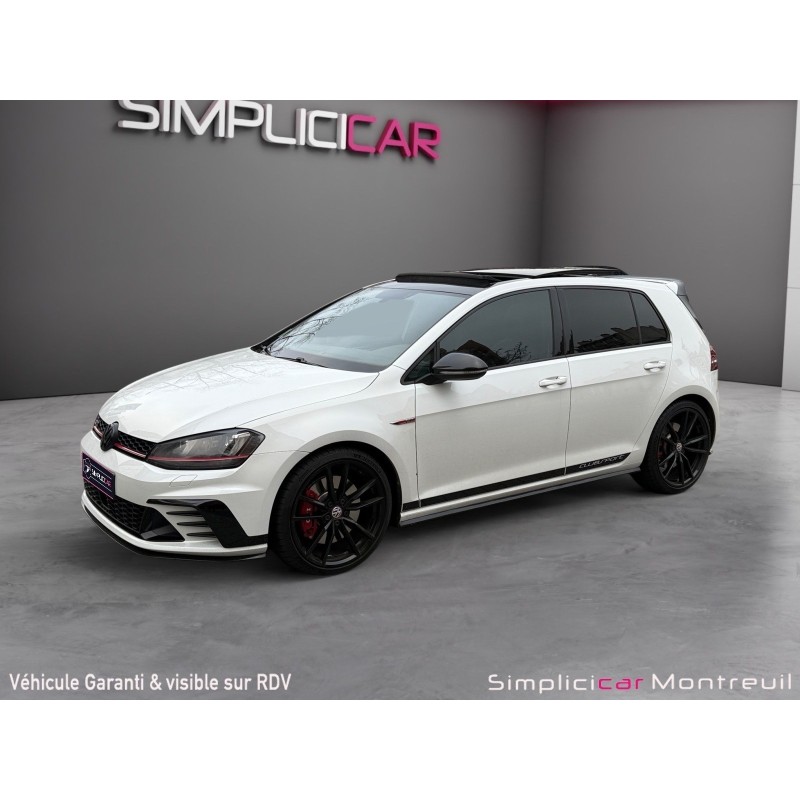 VOLKSWAGEN GOLF 2.0 TSI 265 GTI Clubsport/garantie 12 mois/historique, suivi complet/échappement sport
