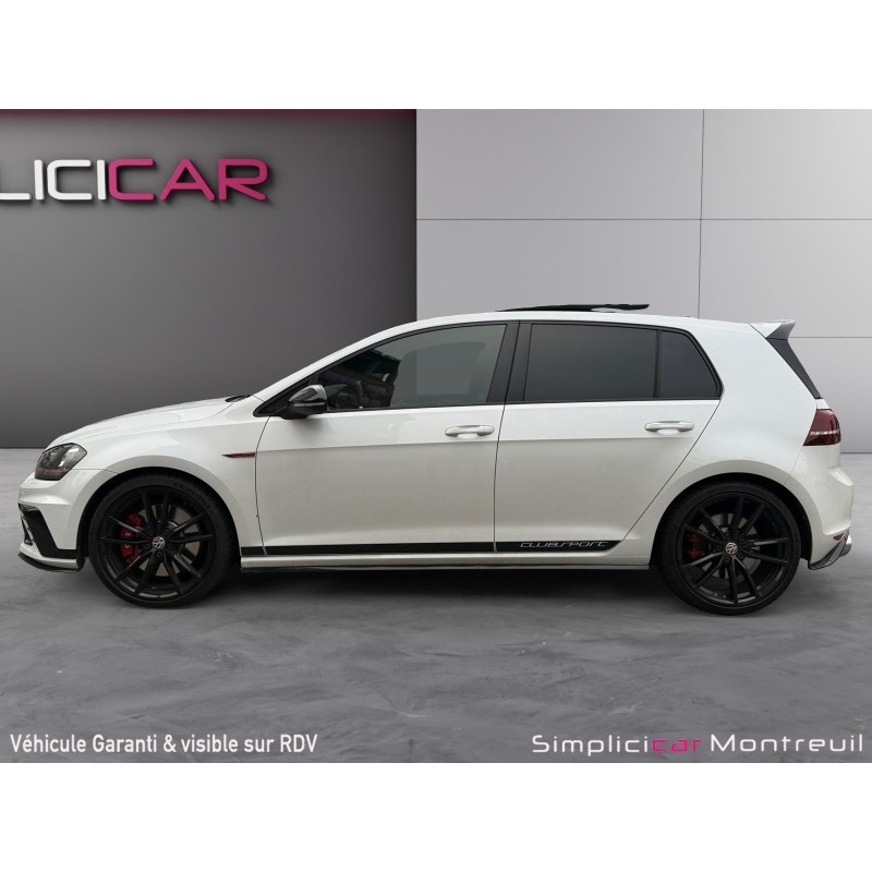 VOLKSWAGEN GOLF 2.0 TSI 265 GTI Clubsport/garantie 12 mois/historique, suivi complet/échappement sport