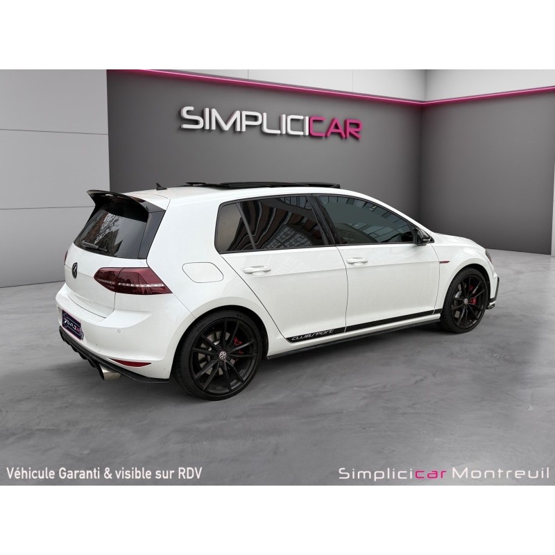 VOLKSWAGEN GOLF 2.0 TSI 265 GTI Clubsport/garantie 12 mois/historique, suivi complet/échappement sport