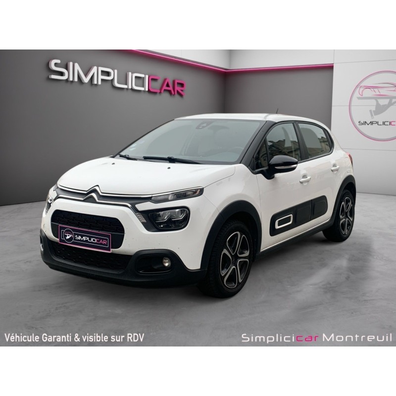 CITROEN C3 SOCIETE PURE TECH 83 SS BVM FEEL NAV 2 PLACES GPS CARPLAY TVA ENTRETIENS CITROEN